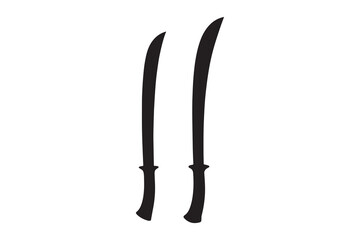 vector illustration of  sword/katana