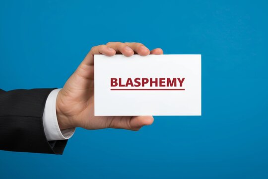 Freedom of Speech vs. Blasphemy: A Conceptual Image