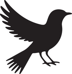 silhouette of a bird