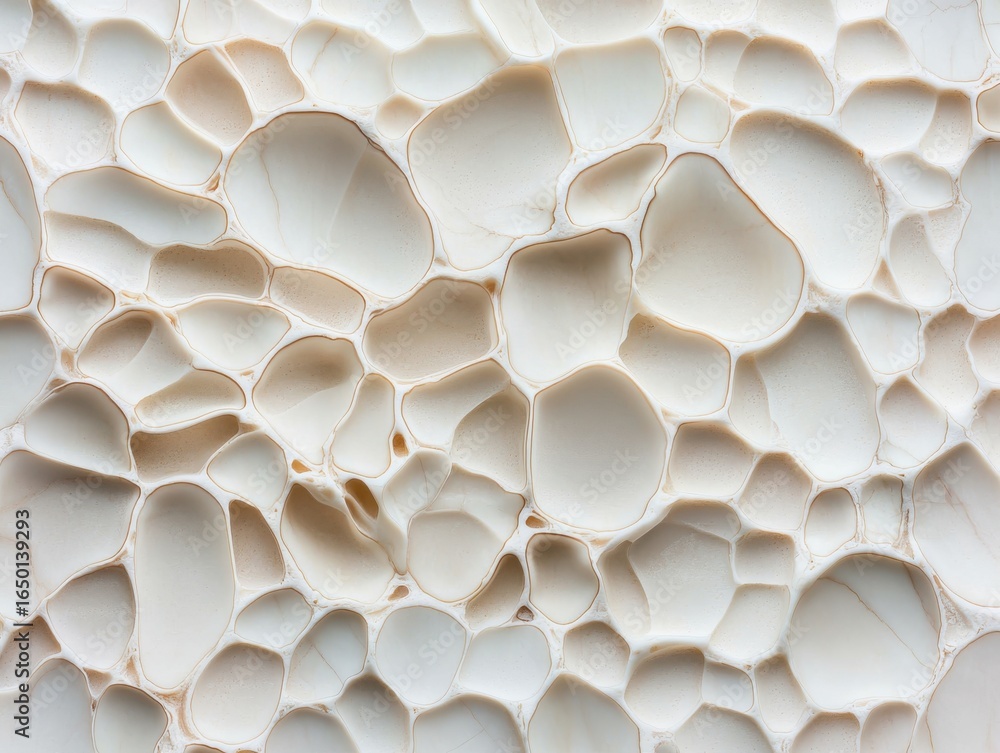 Poster abstract texture with soft, organic shapes in light tones for design projects.