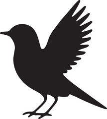 vector illustration of a bird