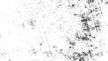 Abstract Black and White Grunge Distressed Texture Overlay