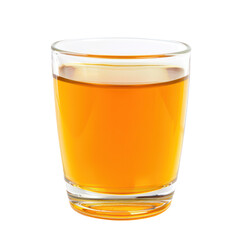 Apple juice front view isolate on transparency background