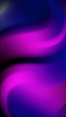 Abstract purple and blue wavy background with smooth gradients
