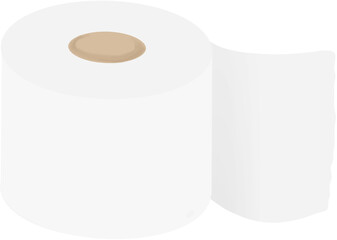 roll of toilet paper