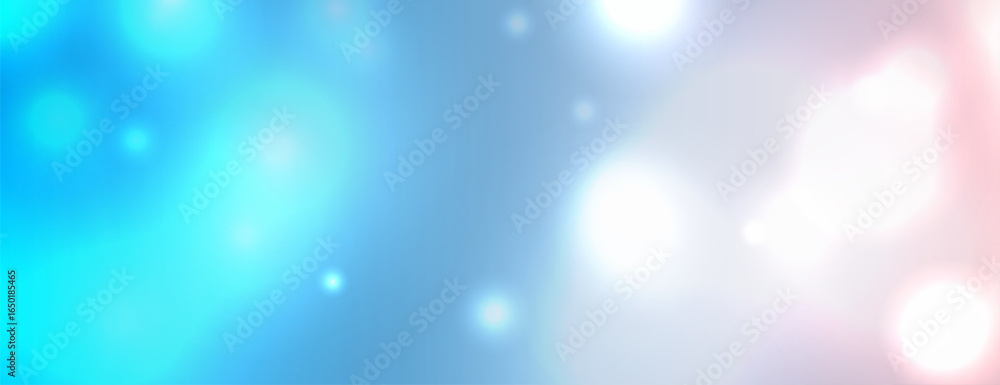 Wall mural bokeh style defocus dreamscape backdrop with shiny particle