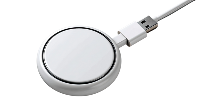 Wireless Charger Dock: A sleek and modern wireless charger dock, designed to power up your devices seamlessly, showcasing the intersection of technology and design.