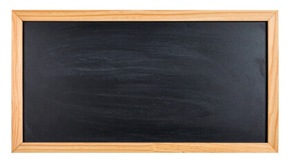 blank blackboard back to school design copy space cutout path clipping isolated on transparent png	