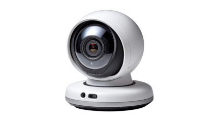 Modern Security Camera: a sleek and futuristic security camera designed for capturing high-quality footage.