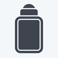 Icon Baby Care Bottle. related to Plastic Product symbol. glyph style. design editable