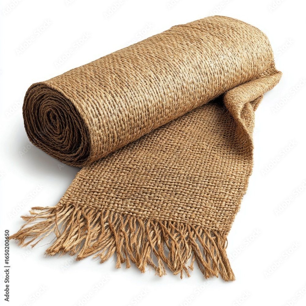 Poster woven table runner with an earthy neutral toned pattern and soft textured fabric the rustic handmade