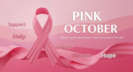 Pink October Breast Cancer Awareness Month Campaign