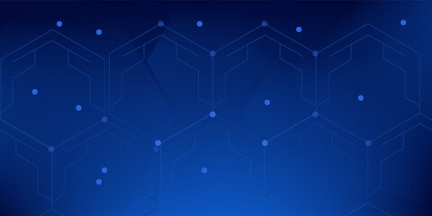 Obraz premium Abstract dot white blue pattern gradient texture technology background.eps10