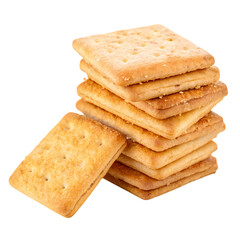Fototapeta premium Crispy Crackers Stack