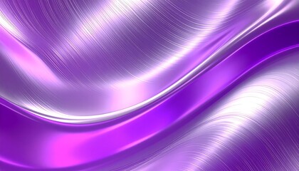 Obraz premium Abstract purple and white flowing lines