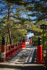 松島五大堂　透かし橋