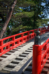 松島五大堂　透かし橋