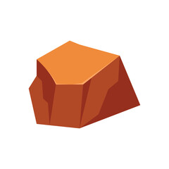 Illustration of a Desert Rock Formation