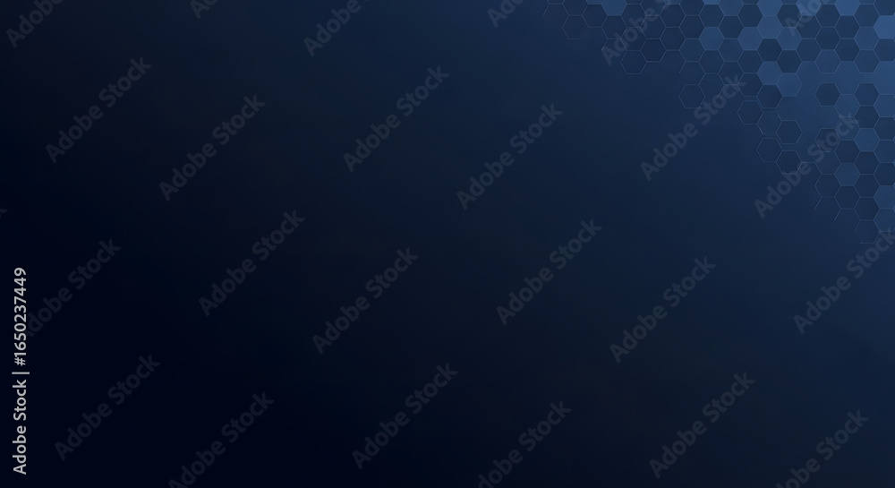Poster abstract dark blue background with subtle textured pattern.