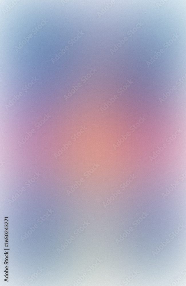 Poster serene gradient of pastel hues a soft blend of blue pink and peach tones creating a calming and drea