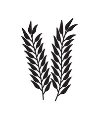 leaf icon, vector best flat icon.