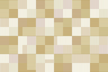 Seamless geometric pattern with squares and lines. Vector illustration. Modern creative design.