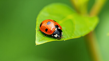 Fototapeta premium Water striders gracefully glide across a calm blue pond surface