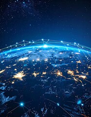 Global Network, Earth, Space