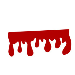 Dripping blood