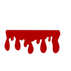 Dripping blood
