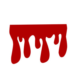 Dripping blood