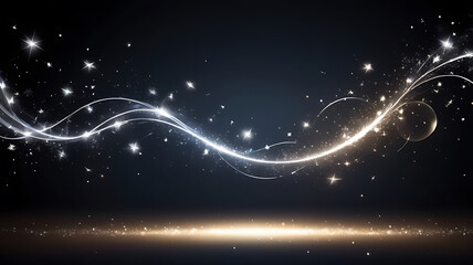 Obraz premium White bokeh blur lights effect abstrac background, blurred, bright, design, defocused, texture