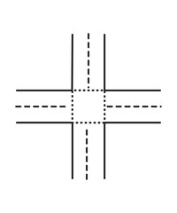 road icon, vector best line icon.