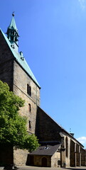 Historical Martini Church in the Town Stadthagen, Lower Saxony