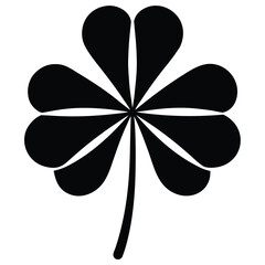 clover leaf vector icon