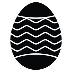 easter egg vector icon
