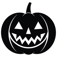 halloween pumpkin vector icon