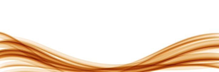 Brown Silk Ribbon border element