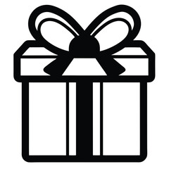 mother s day gift box vector icon