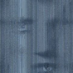 Obraz premium Abstract textured background of vertical blue and grey metallic stripes image photo