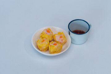 Steamed Dumplings and Sour Sauce