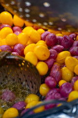 a classic Taiwanese night market snack—sweet potato balls