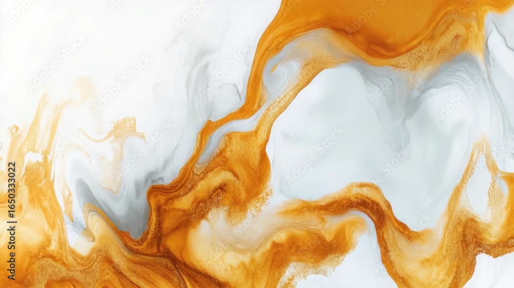 Poster a painting of a wave with a yellow and white color scheme. the wave is made up of many different col
