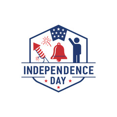 Celebrate Independence Day: Patriotic Design Graphics