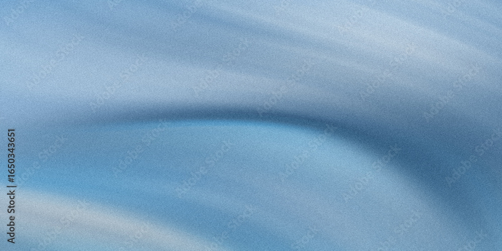Poster a serene abstract texture features a smooth, blue gradient with a grainy surface, creating a calming