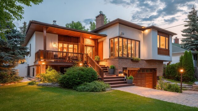 luxury canadian house completely renovated furnished and staged with basement deck backyard and garage for sale no logos no brands ar 169