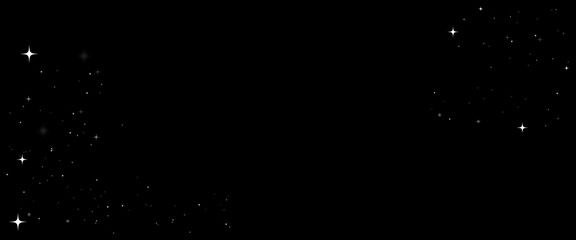 Vector perfect starry night sky background.