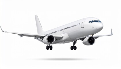 Obraz premium airplane on the white background 