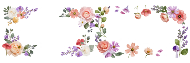A vibrant floral arrangement featuring various colorful flowers, perfect for spring themes.