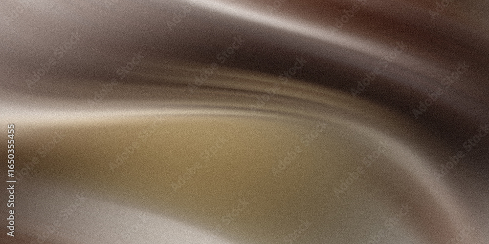 Aufkleber a flowing abstract texture with brown and beige waves creates a smooth and calming background